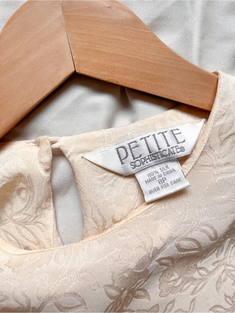 Vintage 100% Silk Blouse